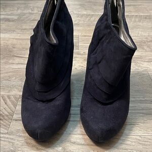 Elle Midnight Black Ankle Booties